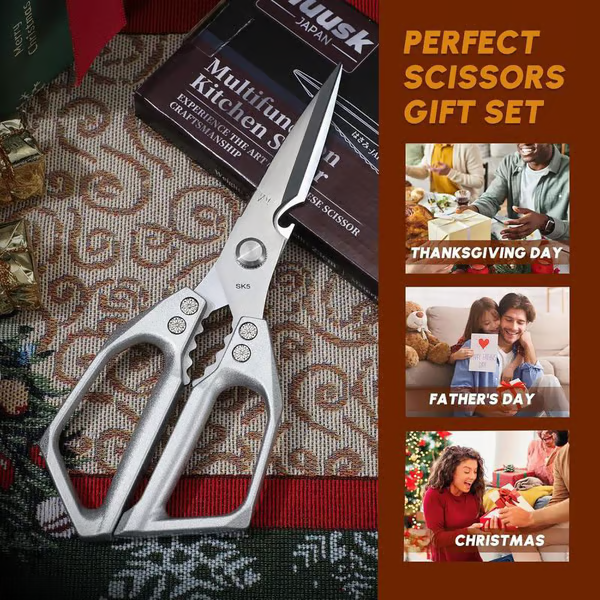 💥LAST DAY SALE 49% OFF-Kitchen Scissors All Purpose - Stainless Steel Kitchen Shears