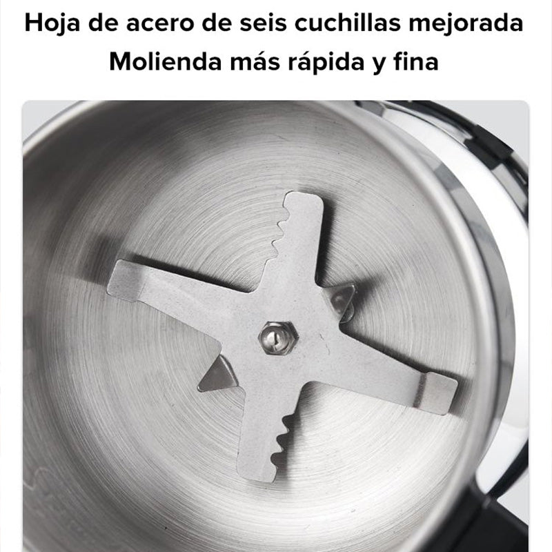 🌶️⚡ 50% Off! Multifunctional Electric Grinder—for spices, coffee, herbs, and nuts—stainless steel blades, one-touch grinding ✨