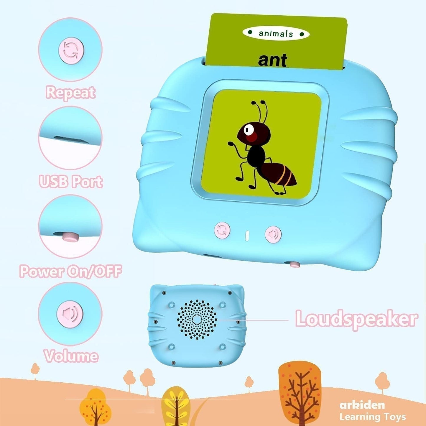 🎁Best Gift For Children 50%OFF🎁Talking Flash Cards Educational Toys