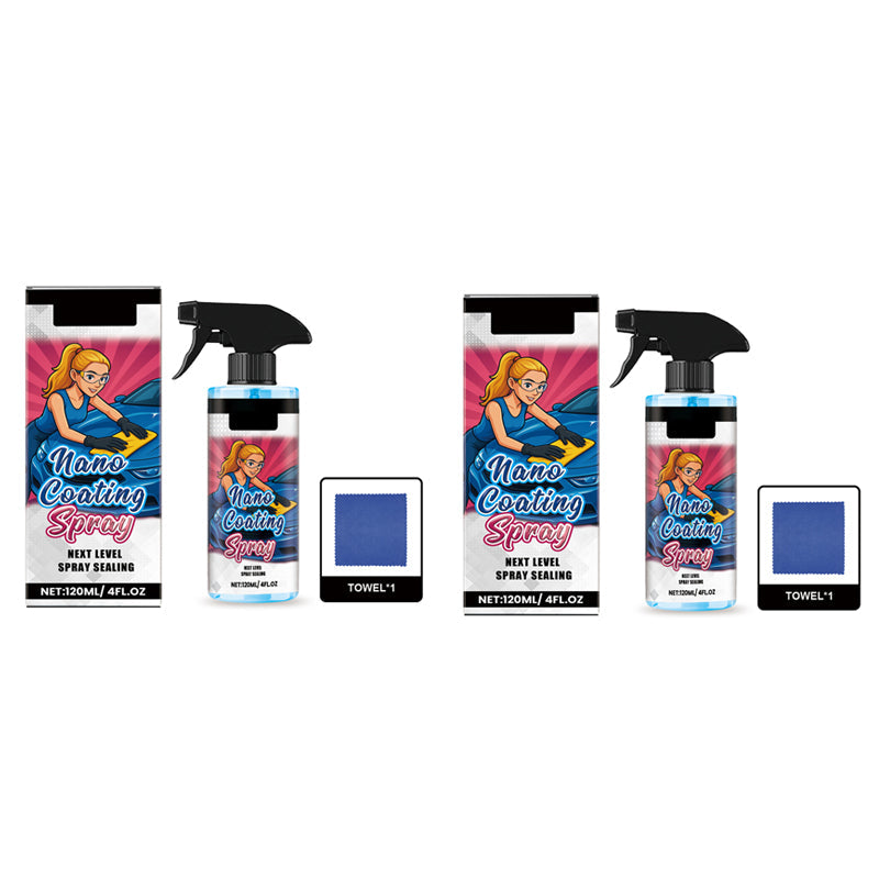 🔥While Supplies Last 40% OFF!🎉 High-Gloss Polishing Spray—Long-lasting UV protection/water-repellent, compatible with paintwork, rims, and glass.