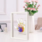 ⏳Limited-time 60% off⏰Family handprint set🎨 DIY Family Memorial Gift Kit, Acrylic Board,🖐️Colorful Paints, Holds Up to 4 Handprints