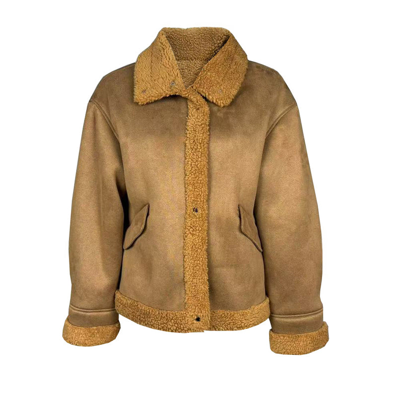 Women's Faux Fur Short Jacket