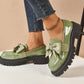 💗Chic Sweet Platform Loafers with Bow