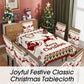 🔥 Start preparing now-Up to 50% OFF 🎄Joyful Festive Classic Christmas Tablecloth
