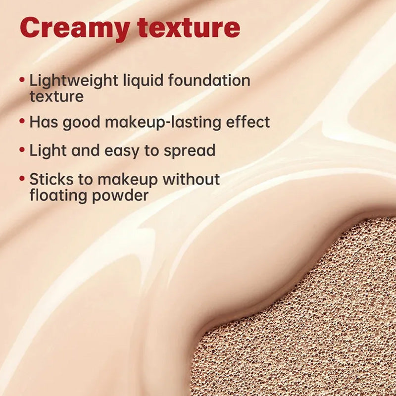 💜 LAST DAY PROMOTION - 50%OFF 💜Moisturizing Long-lasting Air Cushion Foundation