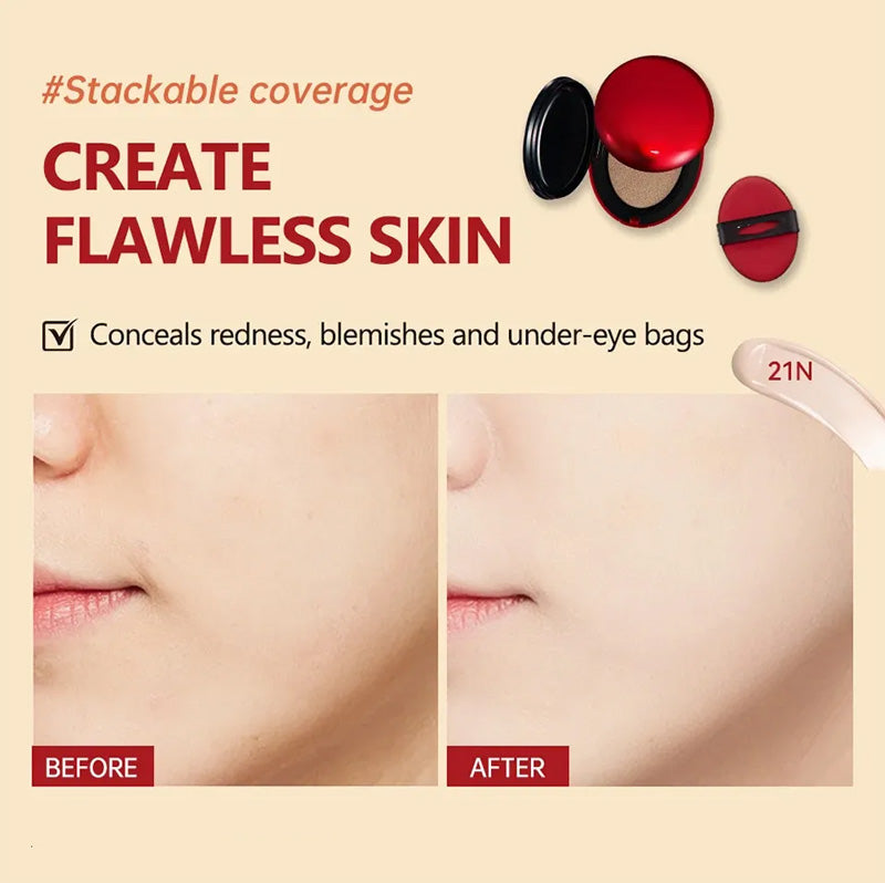 💜 LAST DAY PROMOTION - 50%OFF 💜Moisturizing Long-lasting Air Cushion Foundation