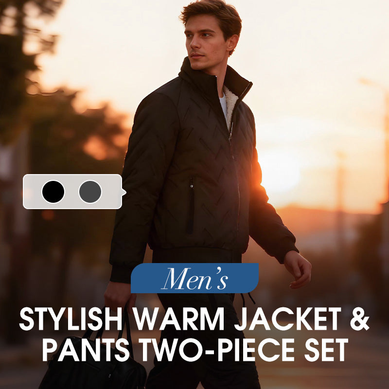 🔥LAST DAY SALE 50% OFF🔥 Men's Warmth Jacket Set -👏Jacket + Trousers!