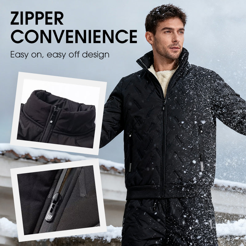 🔥LAST DAY SALE 50% OFF🔥 Men's Warmth Jacket Set -👏Jacket + Trousers!