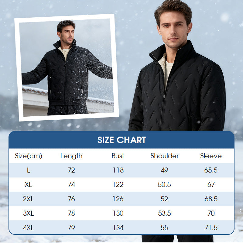 🔥LAST DAY SALE 50% OFF🔥 Men's Warmth Jacket Set -👏Jacket + Trousers!