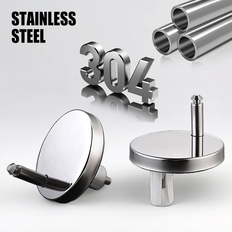 🎉🚽 50% OFF! Stop Wobbly Toilet Seats for Good! 304 Stainless Steel Mounting Bolt Set — Fits Any Toilet, No Tools Needed!