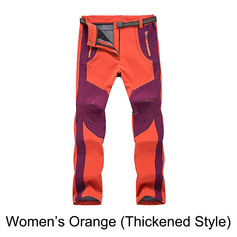 🔥👖Windproof Waterproof Warm Elastic Waist Hiking Pants