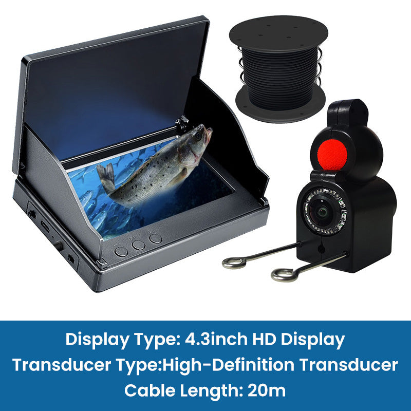 🎉Free Shipping — Over 33,000 Sold! 💞 Fish Finder with HD Display & Transducer