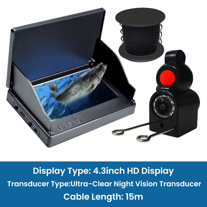 🎉Free Shipping — Over 33,000 Sold! 💞 Fish Finder with HD Display & Transducer