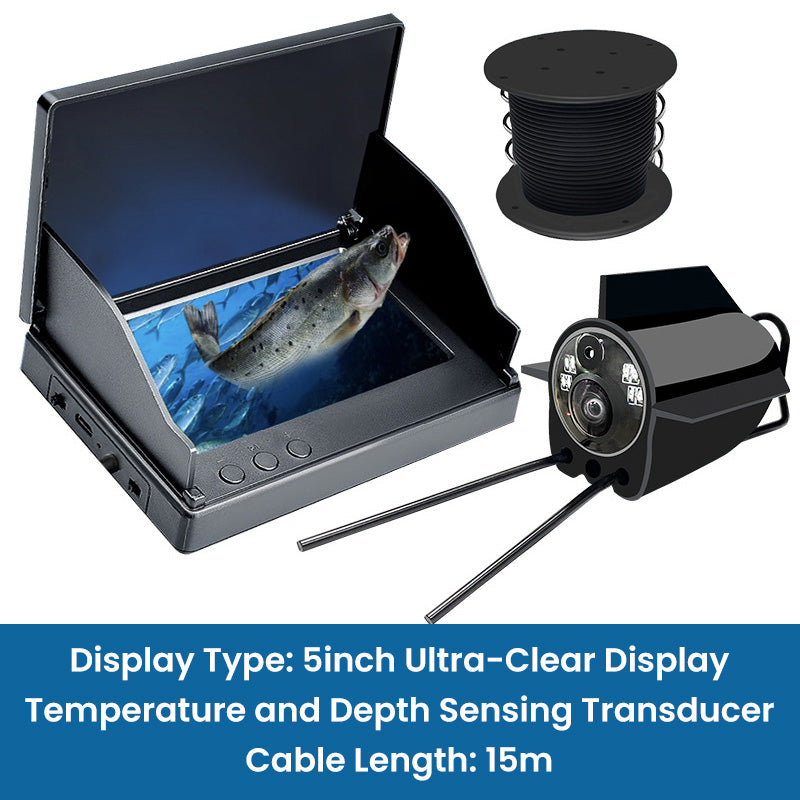 🎉Free Shipping — Over 33,000 Sold! 💞 Fish Finder with HD Display & Transducer