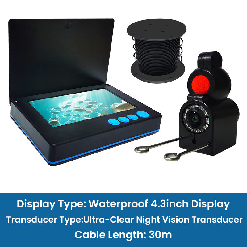🎉Free Shipping — Over 33,000 Sold! 💞 Fish Finder with HD Display & Transducer