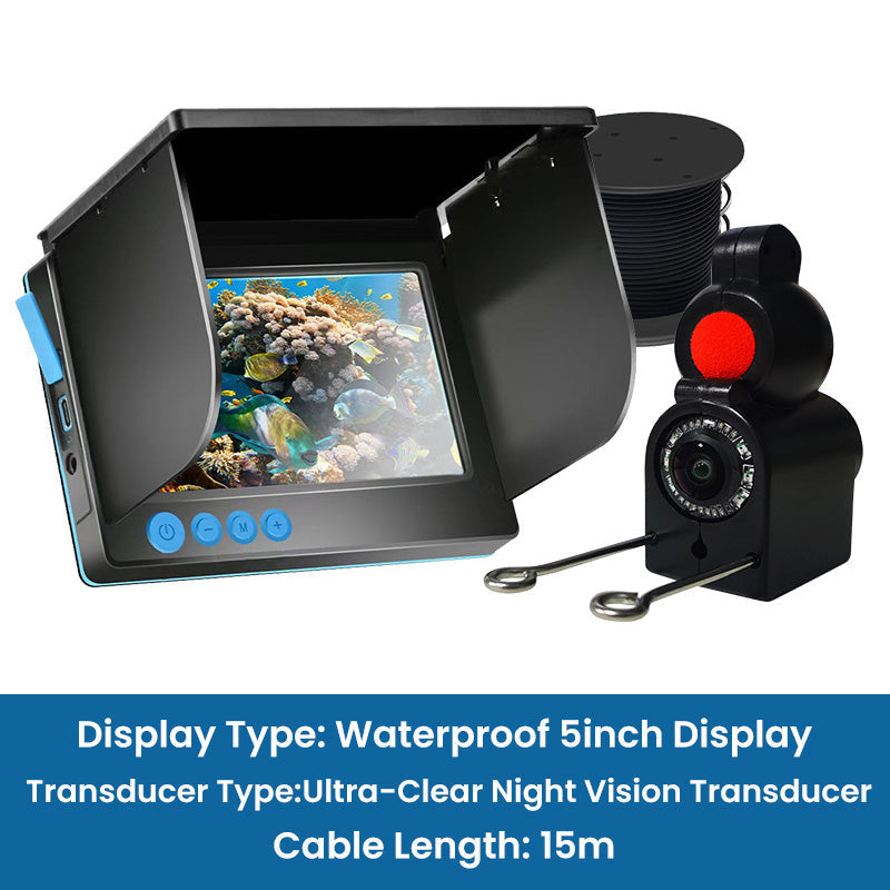 🎉Free Shipping — Over 33,000 Sold! 💞 Fish Finder with HD Display & Transducer