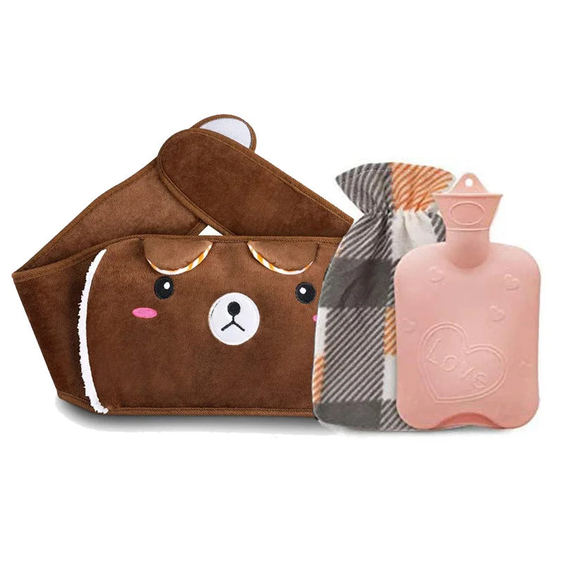 🎅Christmas Sale 49% OFF🔥Plush Refillable Hot Water Bottle Belt🎁