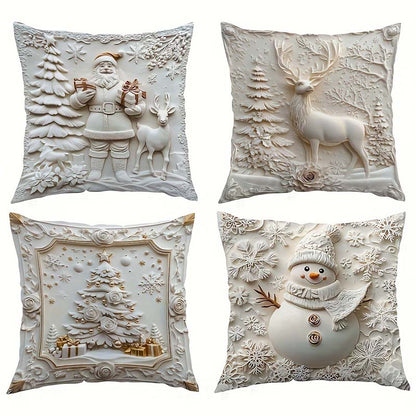🎁Early Christmas Hot Sale 49% OFF🎅🎄Christmas Themed Cushion Cover💝4-piece set