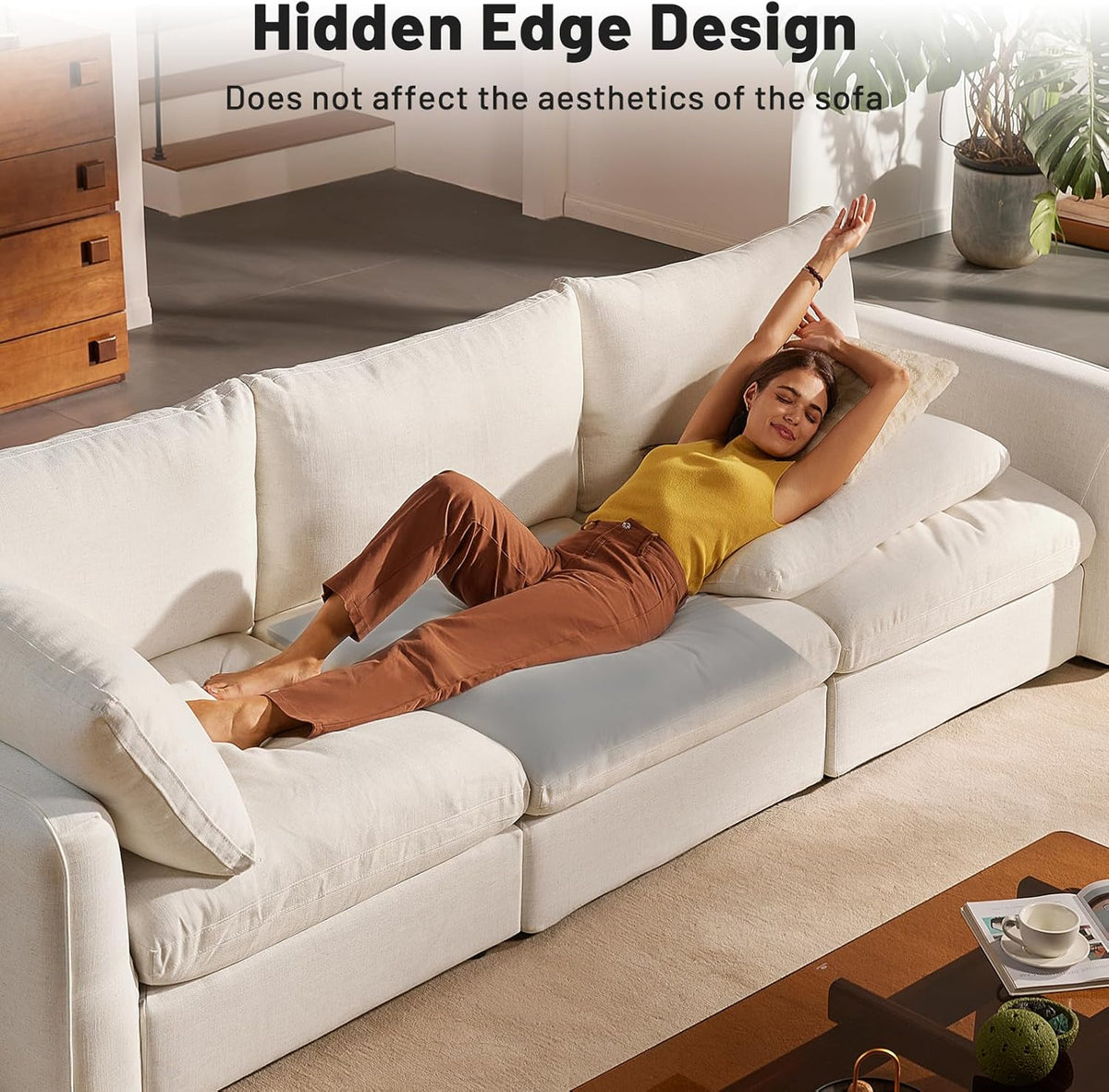 🛋️ Save 50%! ✨ Sofa Cushion Support – High-density foam & non-slip base 🏠