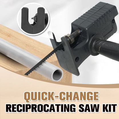 ⏳🔥LIMITED-TIME 50% OFF! ⏰Quick-Change Reciprocating Saw Kit