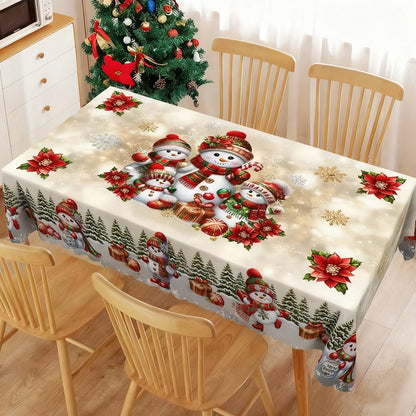 Stylish Christmas Printed Tablecloth