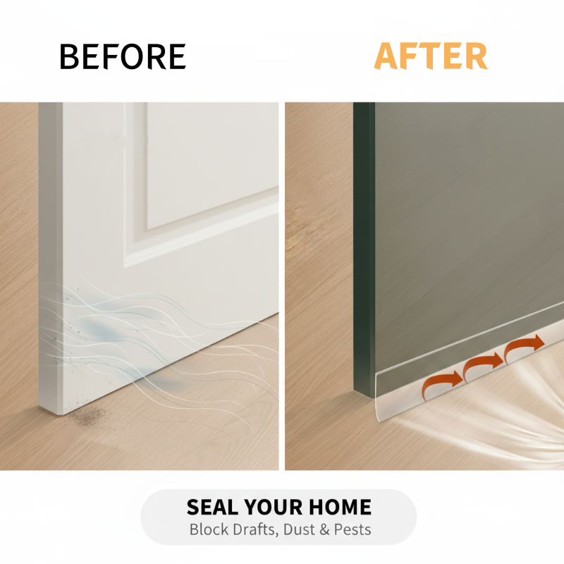 🔥Wind-Proof & Warmth-Boosting🔥Self-Adhesive Weather Stripping for Doors & Windows - Insulate & Protect!