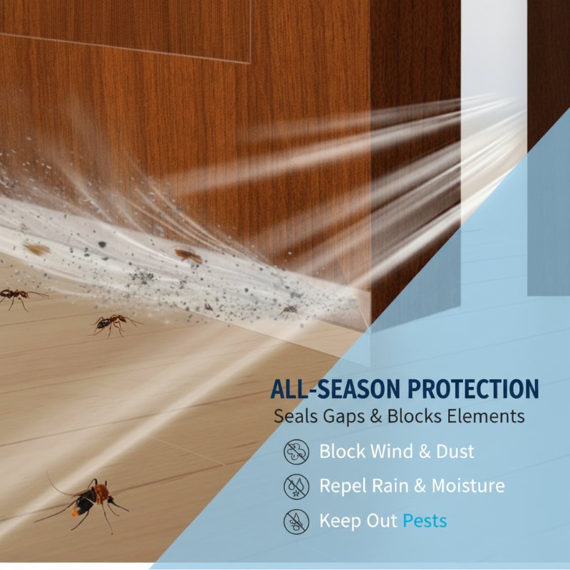 🔥Wind-Proof & Warmth-Boosting🔥Self-Adhesive Weather Stripping for Doors & Windows - Insulate & Protect!