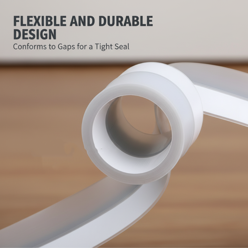 🔥Wind-Proof & Warmth-Boosting🔥Self-Adhesive Weather Stripping for Doors & Windows - Insulate & Protect!