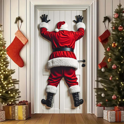 Christmas Door Backdrop Decoration Banner