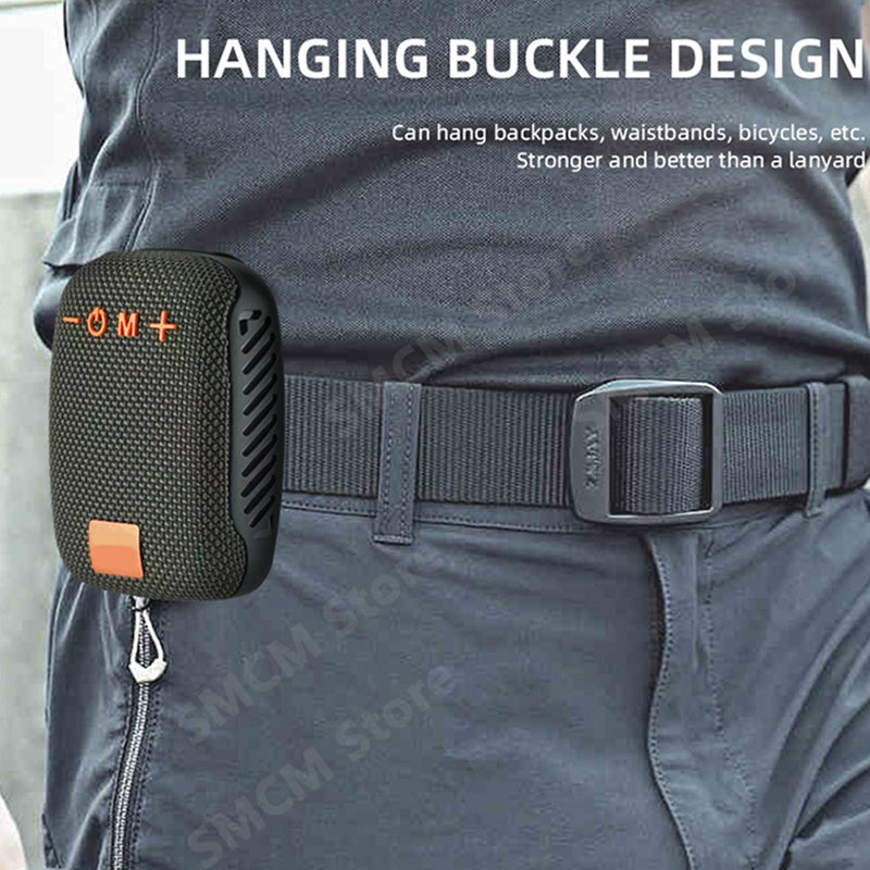 🚲40% OFF!🔈Bluetooth Bike Speaker – IPX5 Waterproof, True Wireless Stereo & MicroSD Support, Secure Bike Mount 🎵