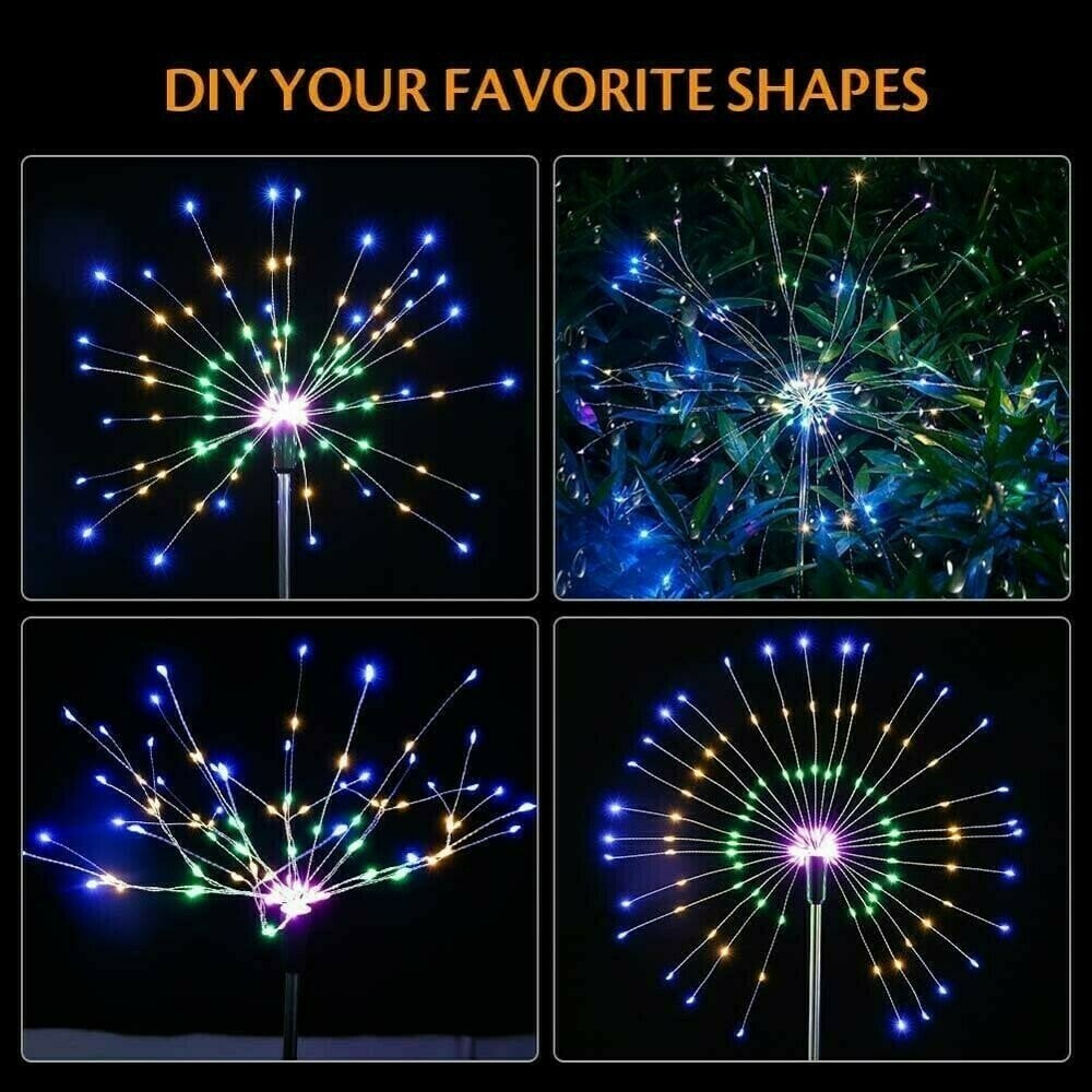 🔥💡WATERPROOF SOLAR GARDEN LIGHT - 7 Colors & Automatic Dusk Sensor, Creates a Magical Atmosphere in the Garden🌟🌳