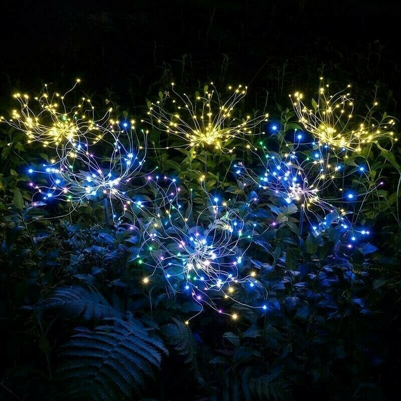 🔥💡WATERPROOF SOLAR GARDEN LIGHT - 7 Colors & Automatic Dusk Sensor, Creates a Magical Atmosphere in the Garden🌟🌳