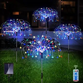 🔥💡WATERPROOF SOLAR GARDEN LIGHT - 7 Colors & Automatic Dusk Sensor, Creates a Magical Atmosphere in the Garden🌟🌳