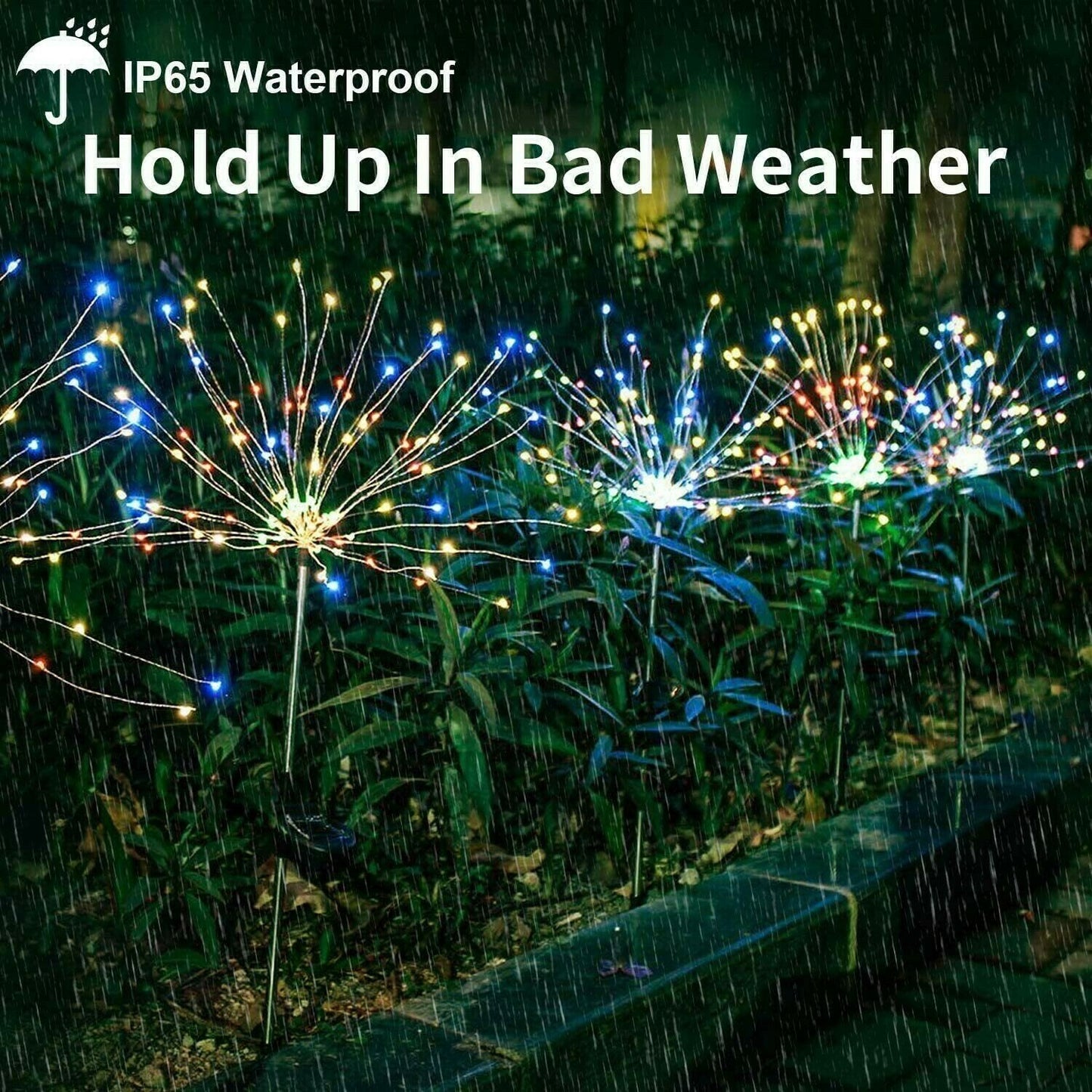 🔥💡WATERPROOF SOLAR GARDEN LIGHT - 7 Colors & Automatic Dusk Sensor, Creates a Magical Atmosphere in the Garden🌟🌳