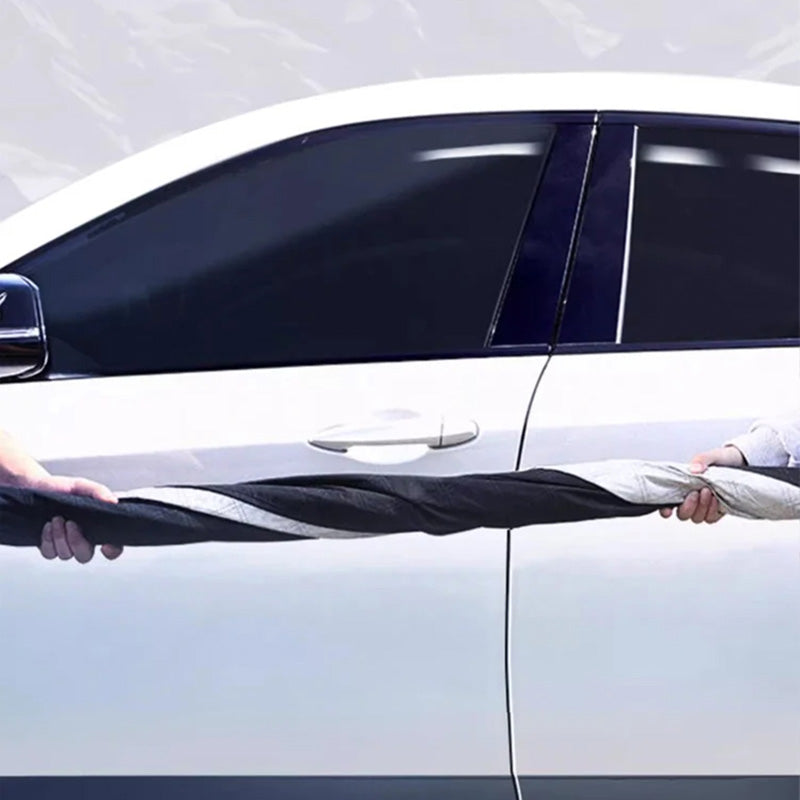 ☀️ 50% OFF NOW! 🚗 Windshield Cover with Suction Cups – Blocks 99% UV, Prevents Frost & Snow – Portable & Washable ❄️