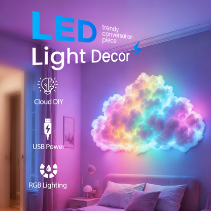 🔥Black Friday Mega Deal – 50% off🔥DIY USB-Powered Thundercloud LED Light Decor