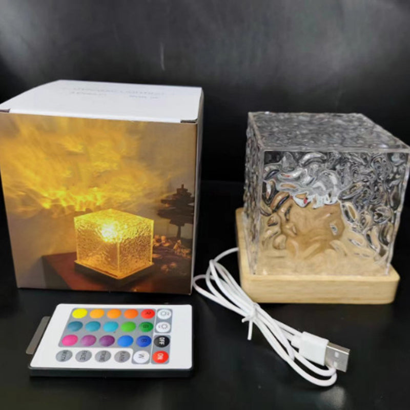🌊✨Dynamic Water Ripple LED Ambient Light