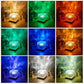 🌊✨Dynamic Water Ripple LED Ambient Light