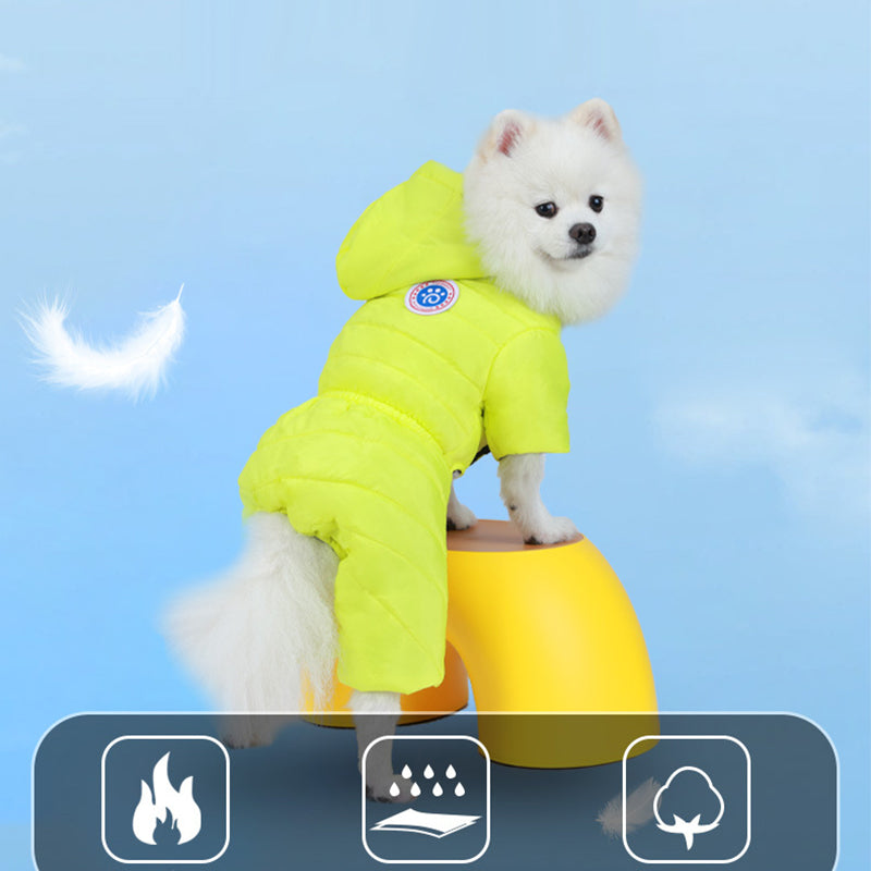 🐶 Cozy Dog Winter Suit | Christmas Sale 51% OFF | Full-Body Fleece Warmth, Easy Back Zipper & Non-Slip Grips | Keep Your Furry Friend Warm & Stylish This Winter! 🎄✨