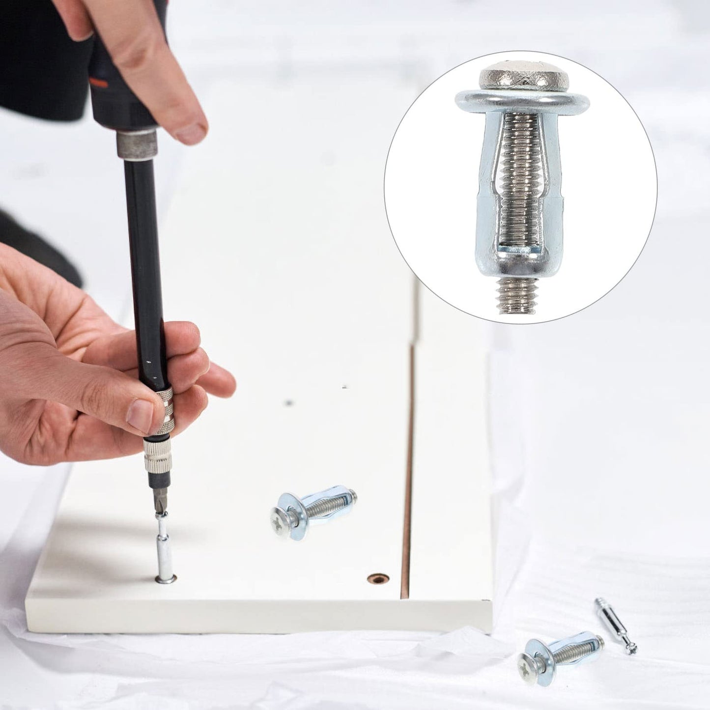 🔥50 pcs Expansion Screw Petal Nut
