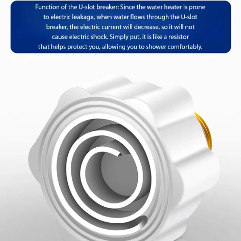 2 PCS Water Heater Anti-Electricity Partition Wall