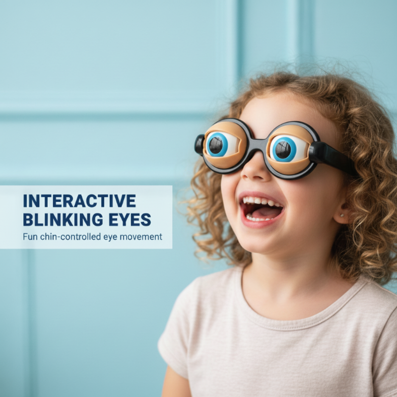 🔥Christmas Super Sale🏆Flash Sale💥Funny Glasses with Winking Eye Mechanism🥸