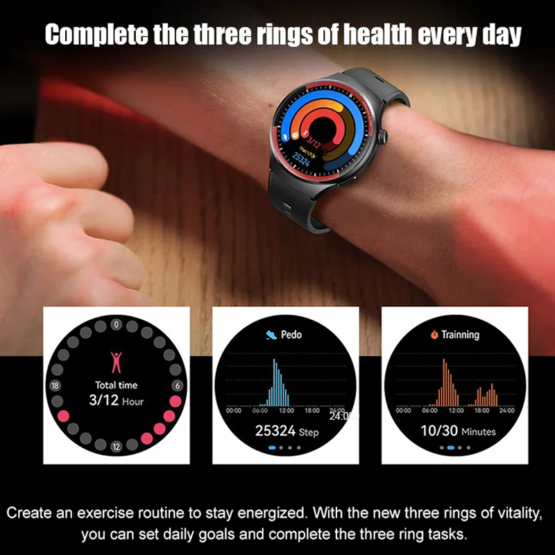 ⌚Bluetooth Smart Health Monitoring Watch（50% OFF）