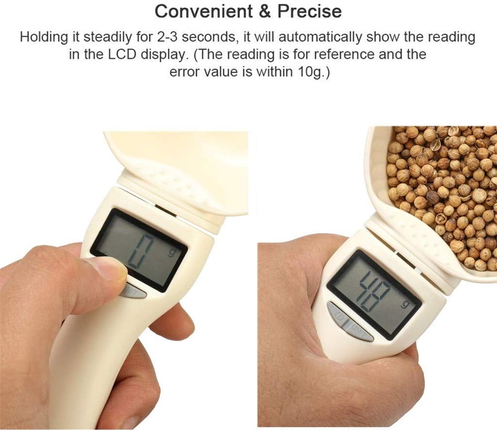 🥳2026 HOT SALE🥳💞50K+ SOLD!🥄🎂 One Smart Spoon for Everything. Measures Solids, Liquids, Powders – From Cooking to Pet Care. 🐕⚖️