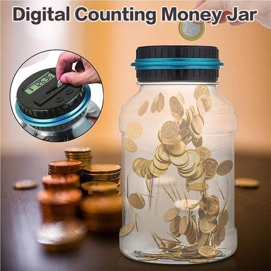 💰 Watch Savings Grow – Digital Money Box with Auto Coin Counting & Target Setting. 50% Off. UK Stock