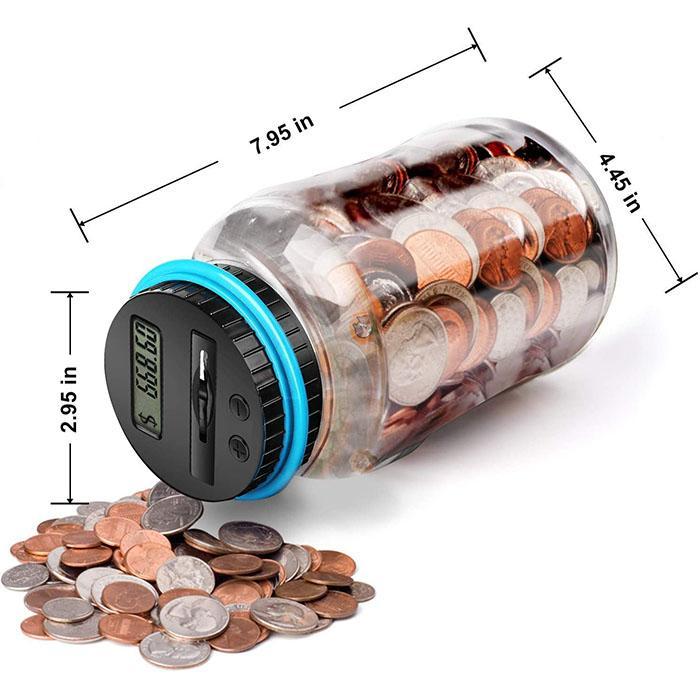💰 Watch Savings Grow – Digital Money Box with Auto Coin Counting & Target Setting. 50% Off. UK Stock