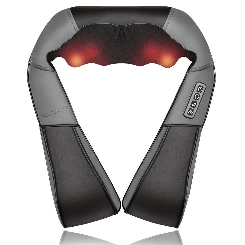 🔥Limited Time 50% Off🔥Heated Shiatsu Neck Massager｜16 Deep-Kneading Nodes｜Relax Muscles