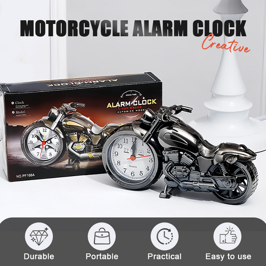 🎅 HOLIDAY HAUL SALE🏍️⏰Creative Motorcycle Alarm Clock🎁