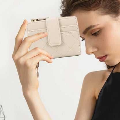 Women's Fashion Small Wallets with Zipper