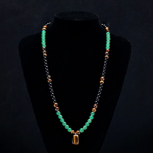 📢📢60 %  OFF !! ⏰Bohemian Natural Stone Beaded Necklace